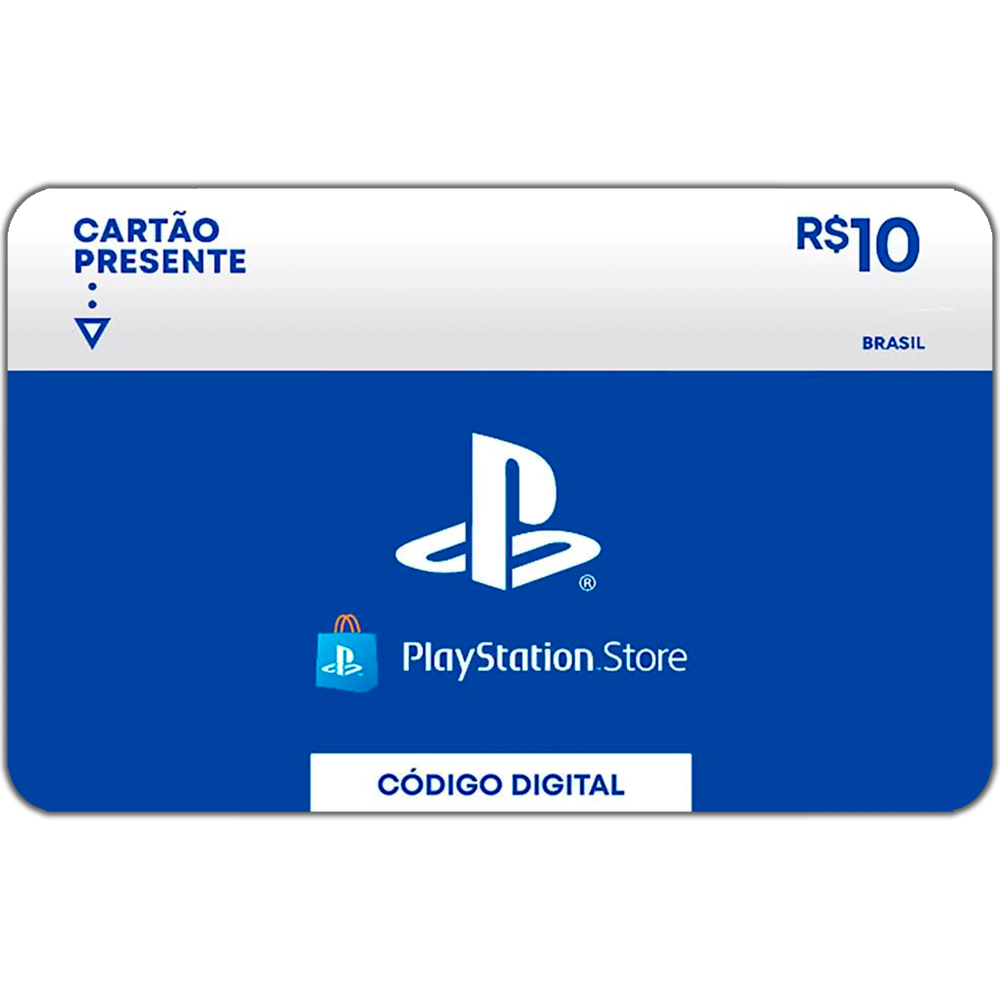 Gift Card Digital Playstation Store R10 Cobre Frete