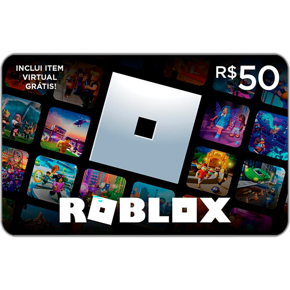 Gift Card Digital Roblox R 50 Cobre Frete