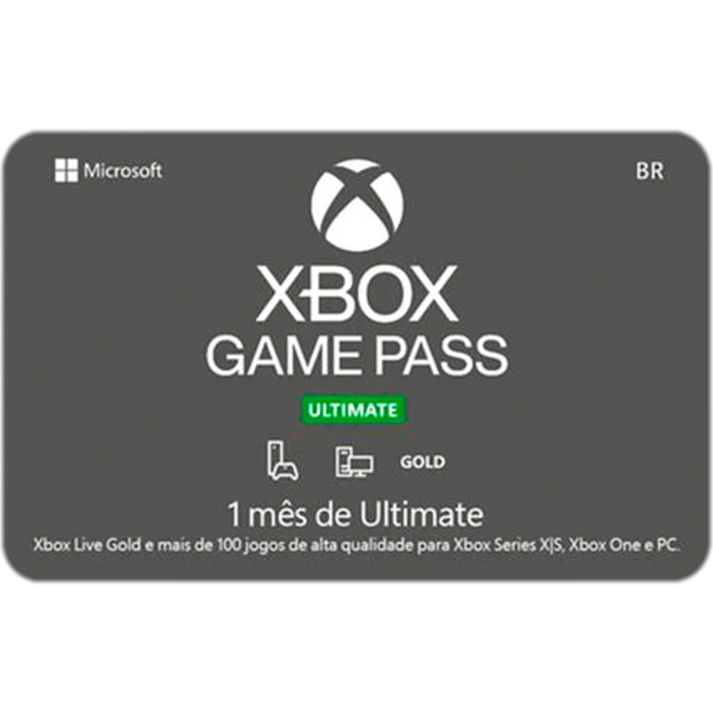 Assinatura Xbox Game Pass Ultimate 1 Mês Cobre Frete